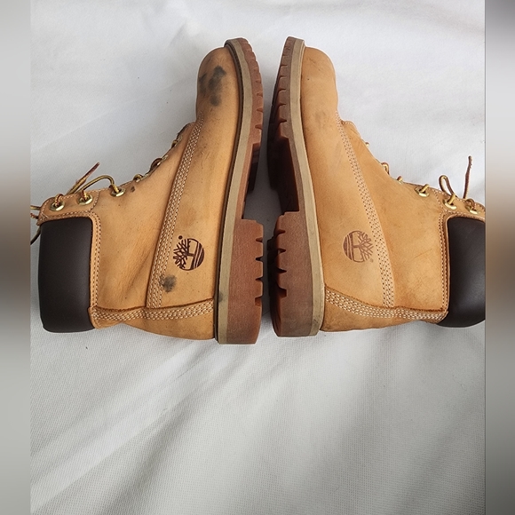 Timberland Leather Upper Boots  size 6M - Picture 3 of 7